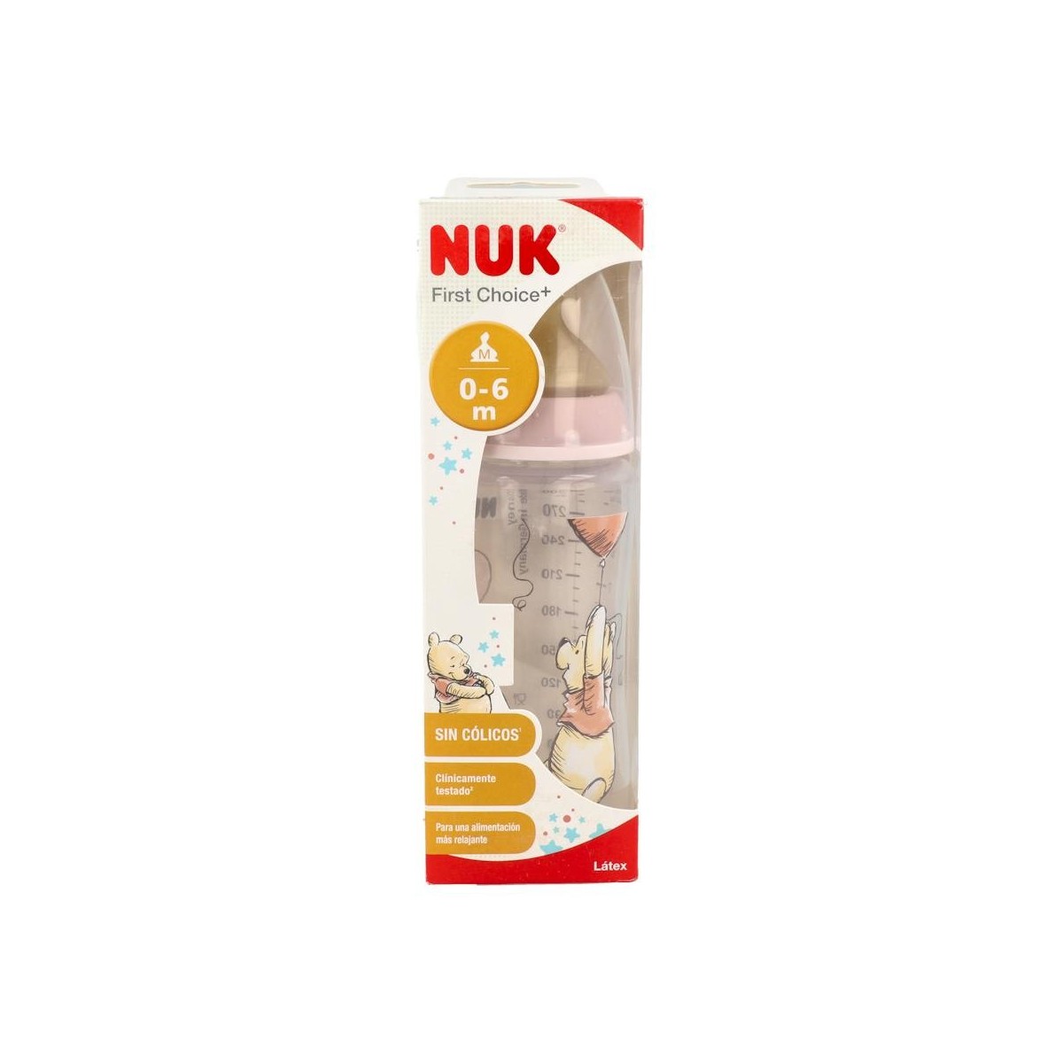 BIBERON NUK PP FC DISNEY L 1M 300 ML 1U