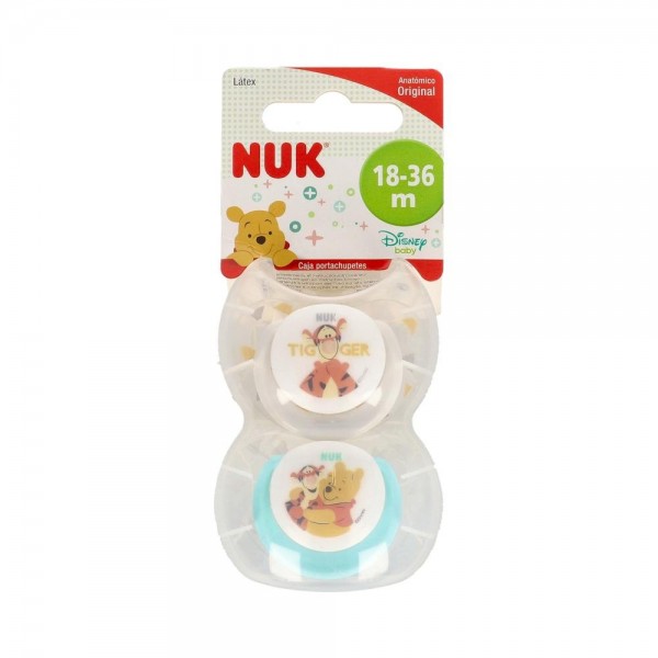 CHUPETE NUK T3 NOC LATEX DISNEY 2U