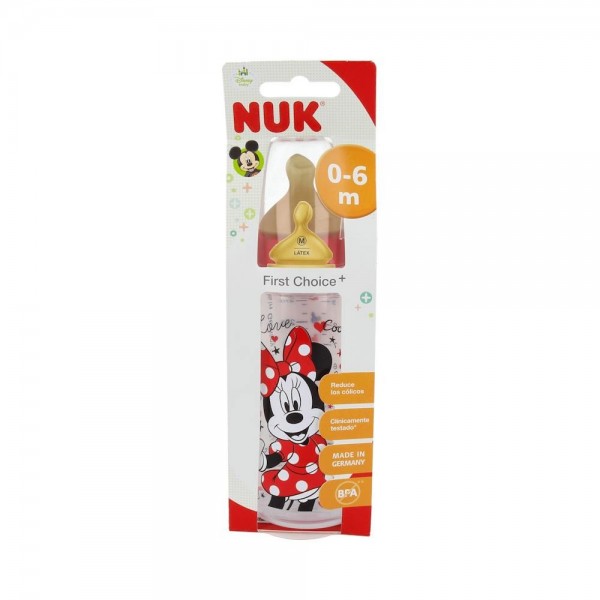 BIBERON NUK PP FC MICKEY/MINNIE L 1M 300 1U