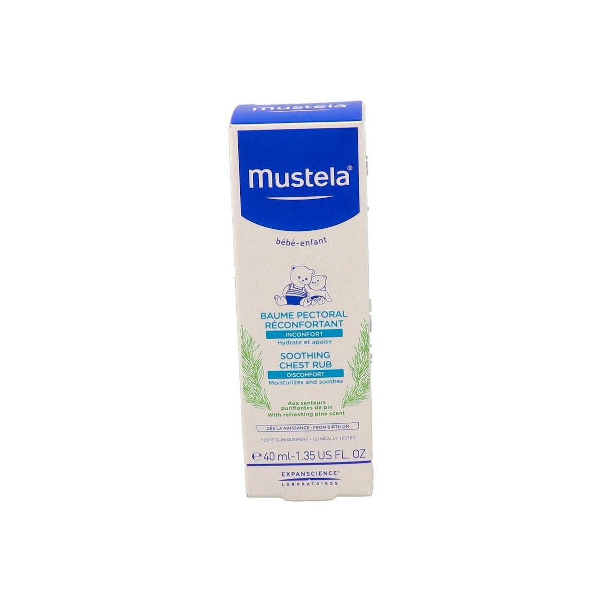 Mustela Bebe Balsamo Reconfor Pectoral 40 Ml