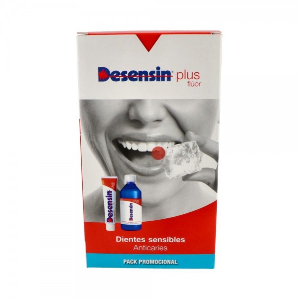 DESENSIN PLUS PASTA DENTAL 125 ML + COLUTORIO 500 ML