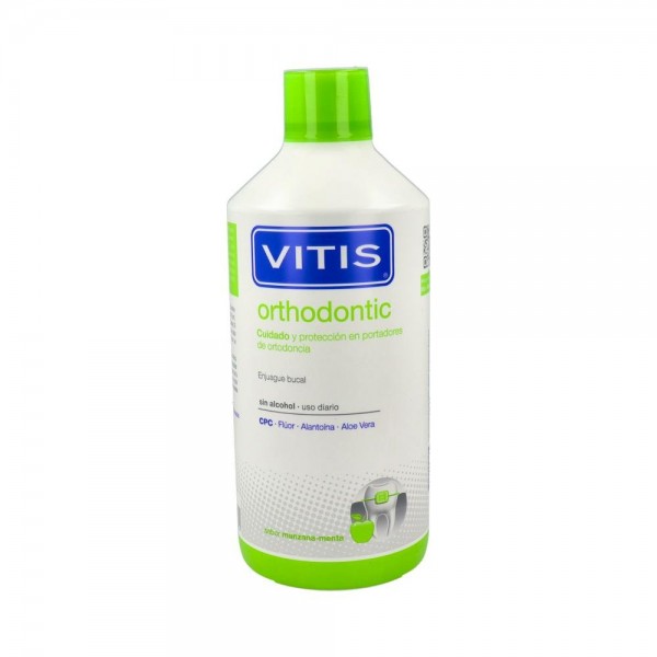 Vitis Orthodontic Colutorio 1000 Ml Manzana/Menta