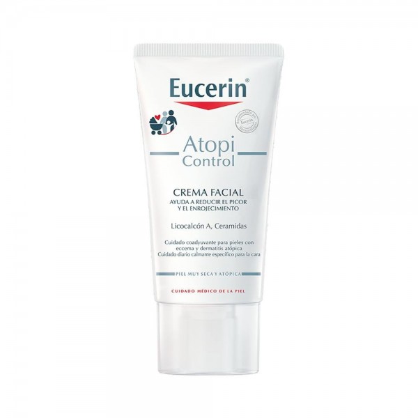 EUCERIN ATOPICONTROL CREMA FACIAL PIEL SECA E IRRITADA 50ML