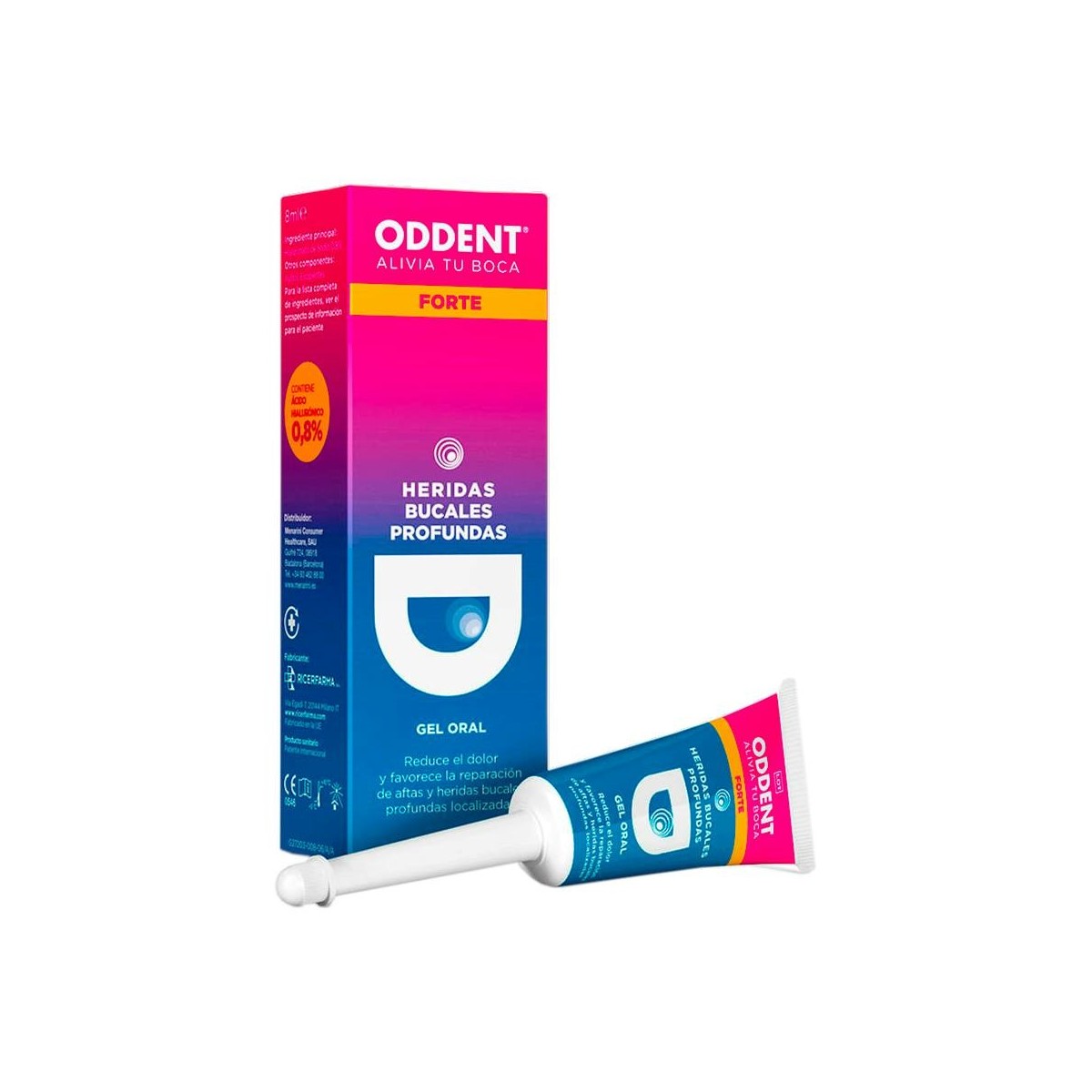 Oddent Forte Gel Oral 8Ml