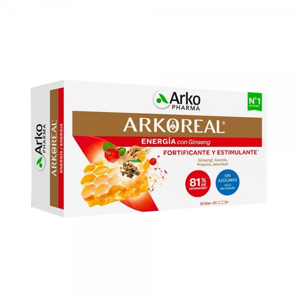 ARKOREAL JALEA REAL GINSENG 20 AMP