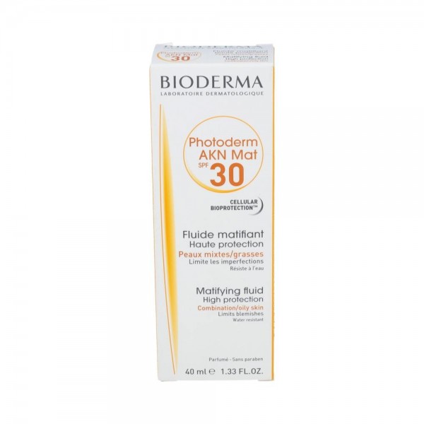 Photoderm Akn Spf30+ Mat Fluido Bioderma 40 Ml