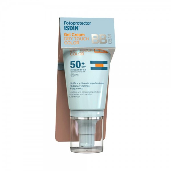 FOTOPROT ISDIN FPS 50+ DRY TOUCH BB CREAM GEL CREMA COLOR...