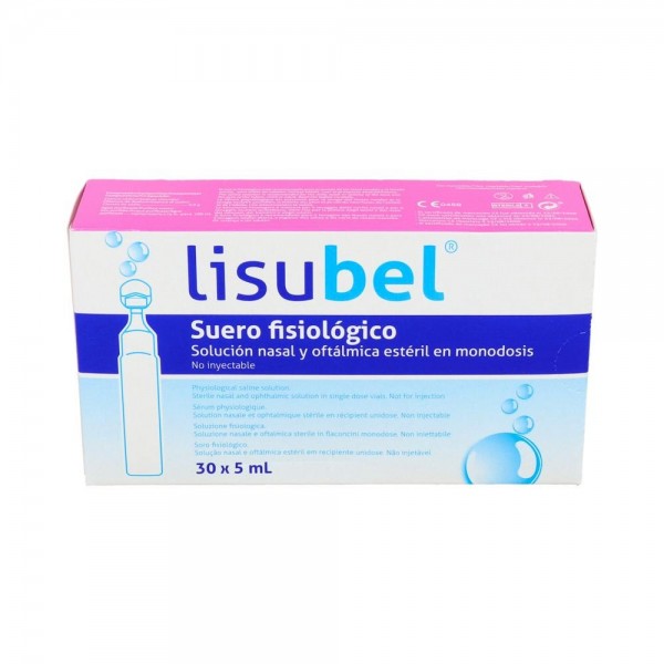 Lisubel Suero Fisiologico 30 Monod 5 Ml