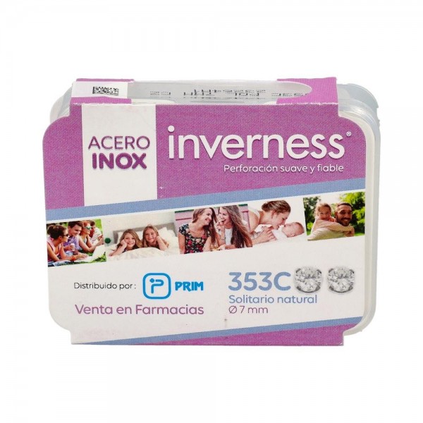 Pendiente Prim Inv 353C Ace-Solit Nat 7Mm