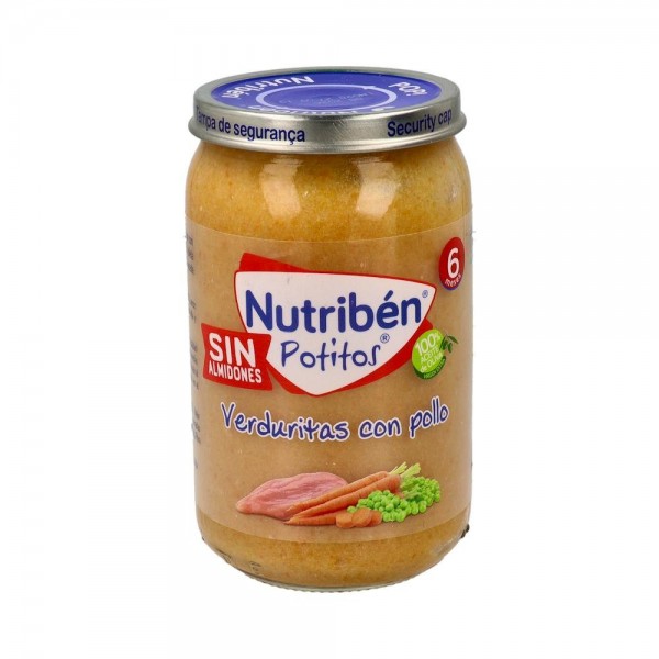 Nutriben Pollo Guisantes Y Zanahoria 235 G