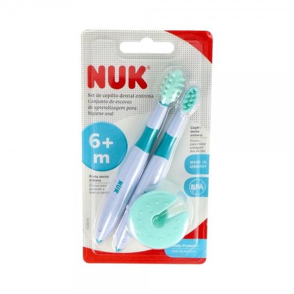 Set Nuk Cepillos Dental Entrena 2U