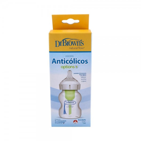 BIBERON DR BROWN'S PP B-ANCH ANTICOL 0M+ 150 ML