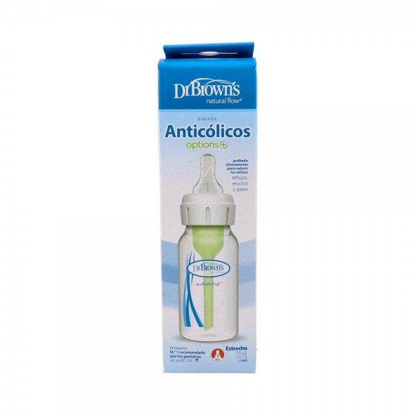 BIBERON DR BROWN'S ESTANDAR OPTIONS 0M+ 120 ML