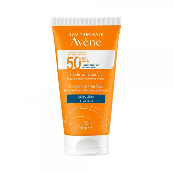AVENE SOLAR FLUIDO MUY ALTA PROTEC S/PERF T/SECO SPF 50+...