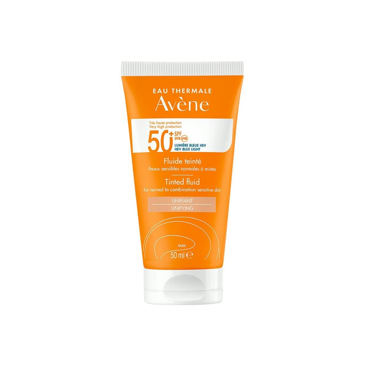 AVENE SOLAR EMULSION FLUIDO SPF 50+ COLOREADA...