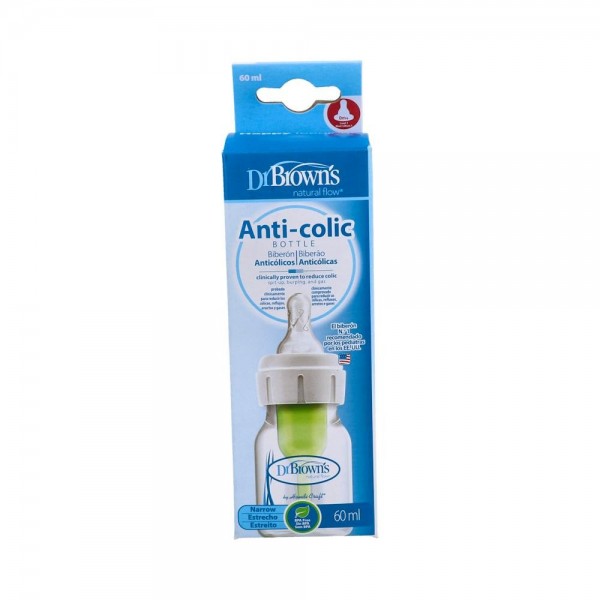 BIBERON DR BROWN'S OPTIONS B/ESTRE SILI REDON +0 M 60 ML