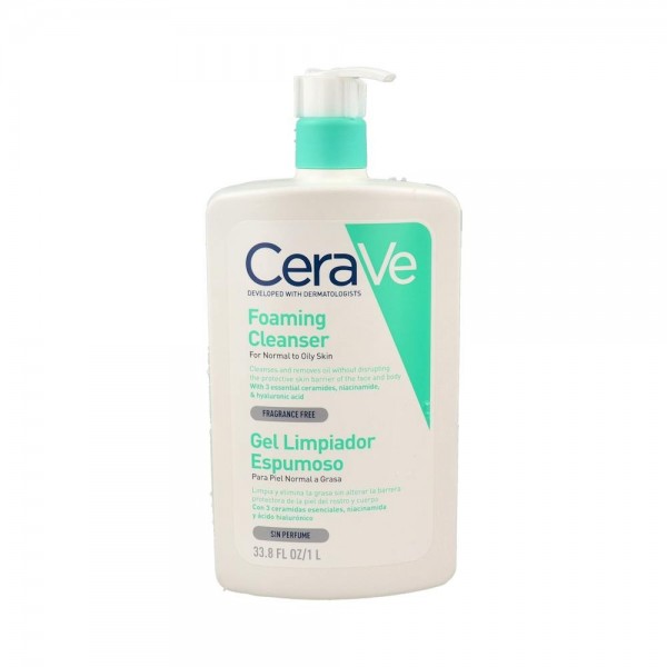 CERAVE GEL LIMP ESPUMOSO FAMILIAR 1000 ML