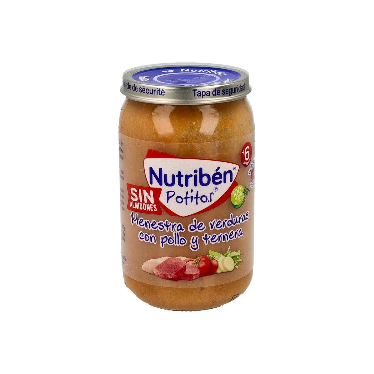 Nutriben Potito Guiso Pollo Ternera Judias...