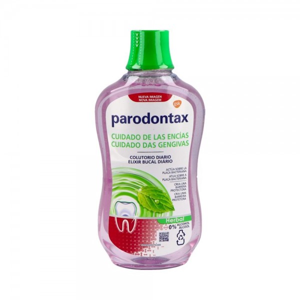 Parodontax Colutorio Diario Herbal 500 Ml