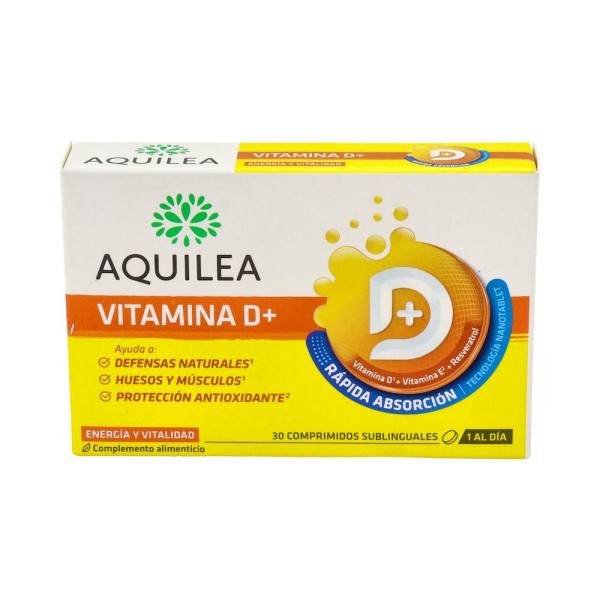 AQUILEA VITAMINA D+ 30 COMP SUBLINGUALES
