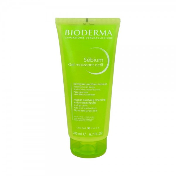BIODERMA SEBIUM GEL MOUSSANT ACTIF 200ML