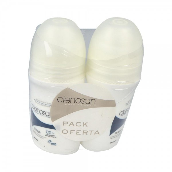 CLENOSAN DUPLO DESODORANTE ROLL-ON 75 ML