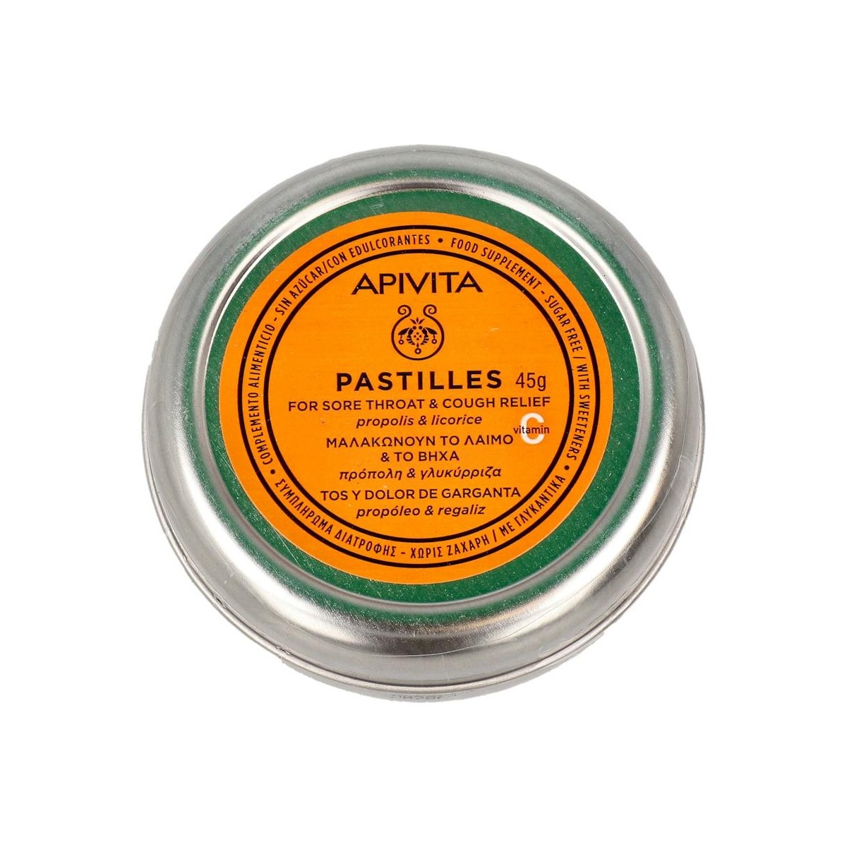 APIVITA 10-10-60-247 PASTILLAS PROPOLEO-REGALIZ...