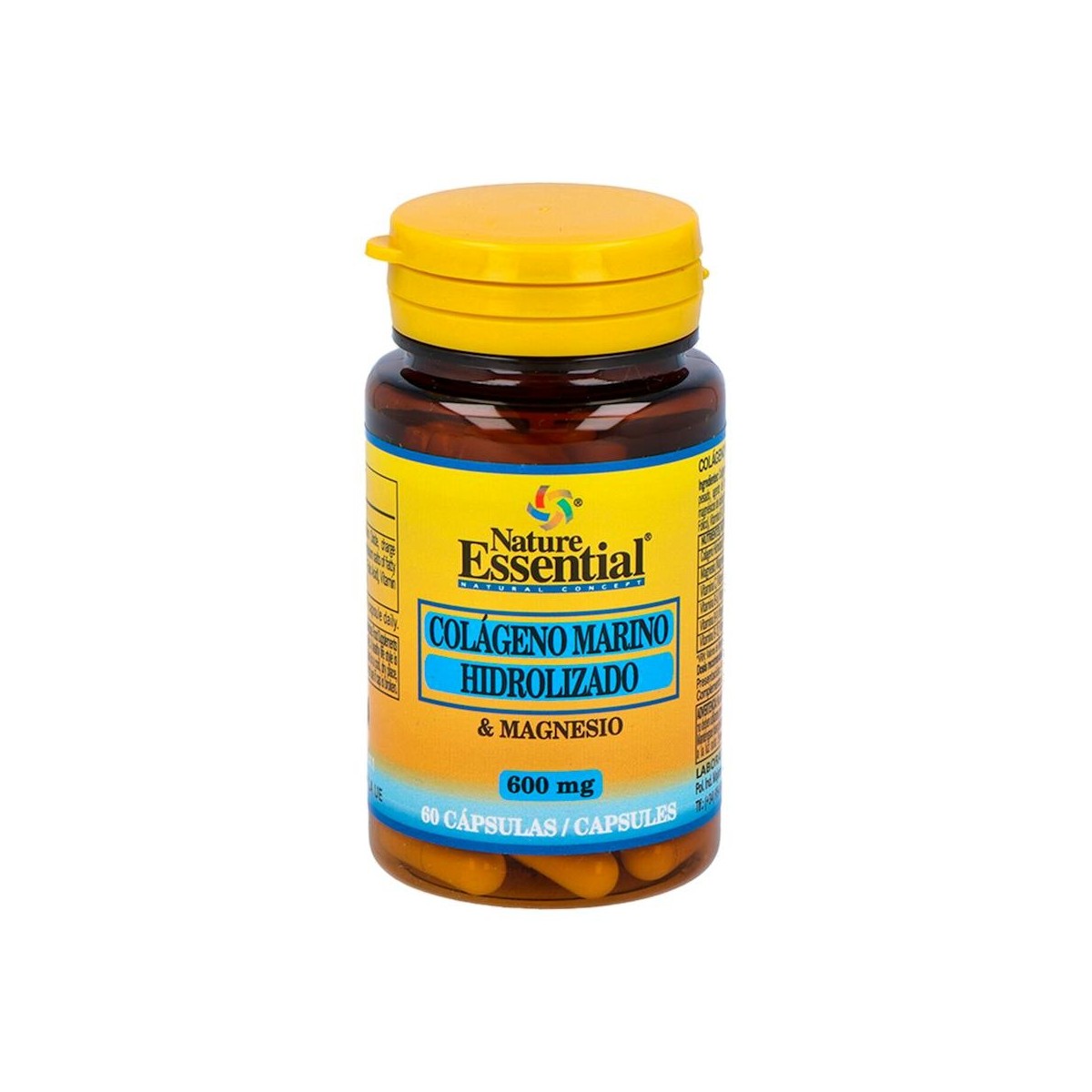 BIODIS COLAGENO MARINO + MAGNESIO 600 MG. 60 CAPS