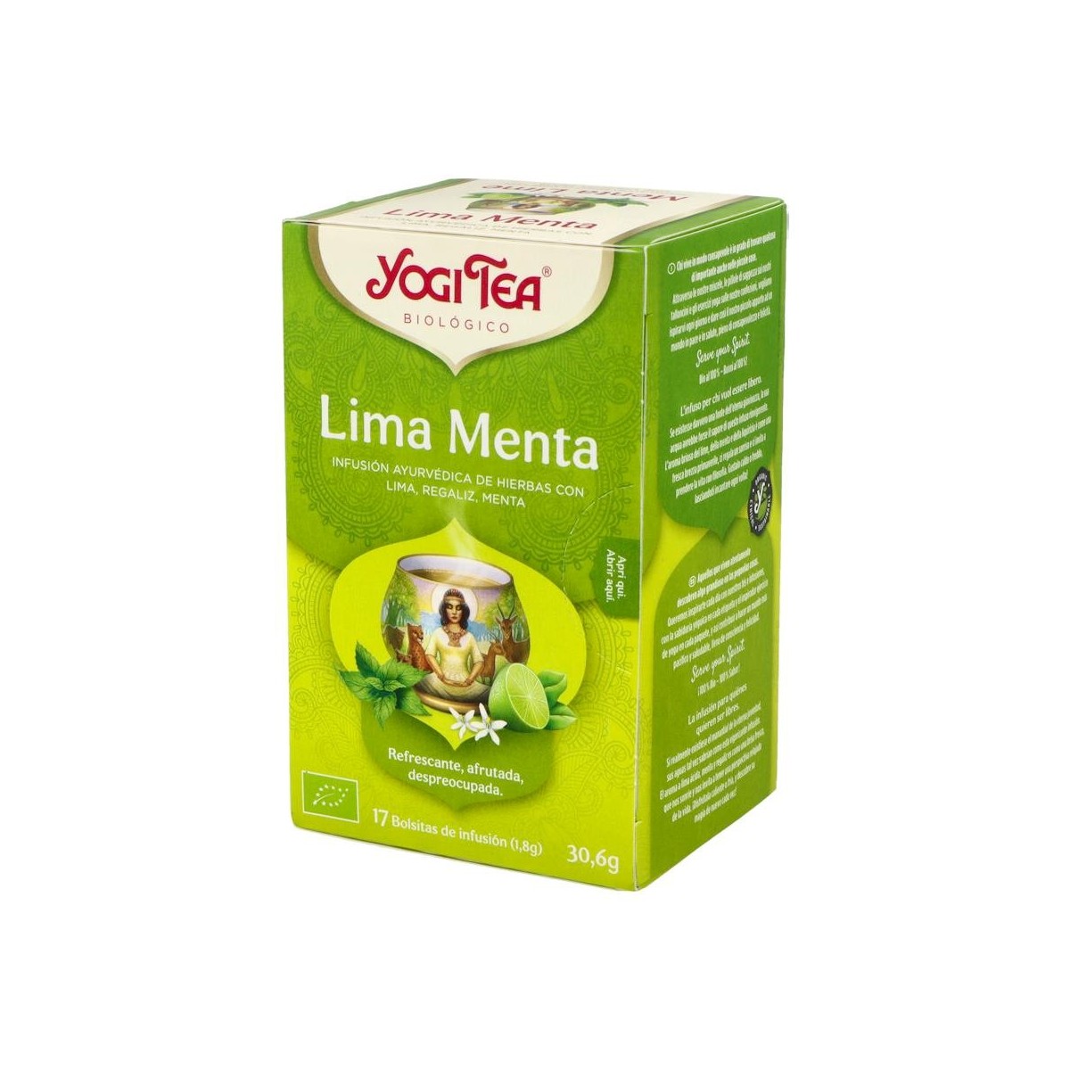 Yogi Tea Menta Y Lima 17 Sob