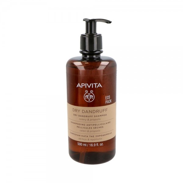 APIVITA ECOPACK CHAMPU ANTICASPA SECA 500 ML