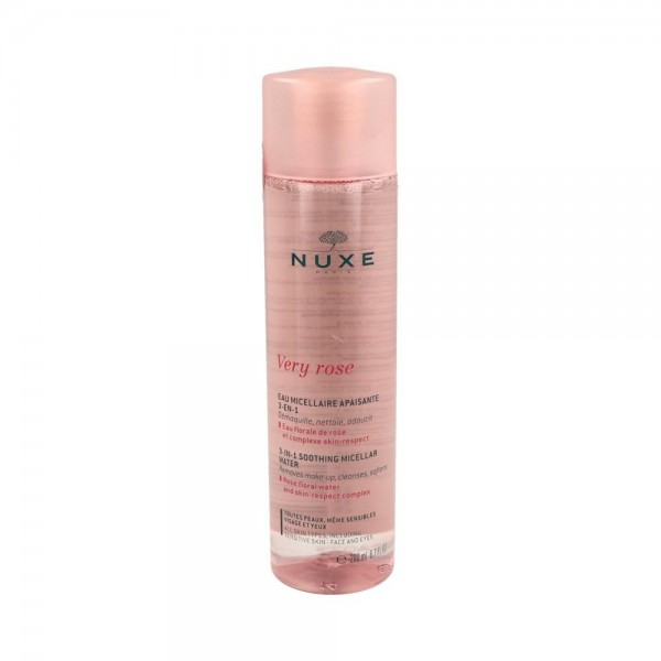 Nuxe Very Rose Agua Micelar Calmante 3En 1 200 Ml