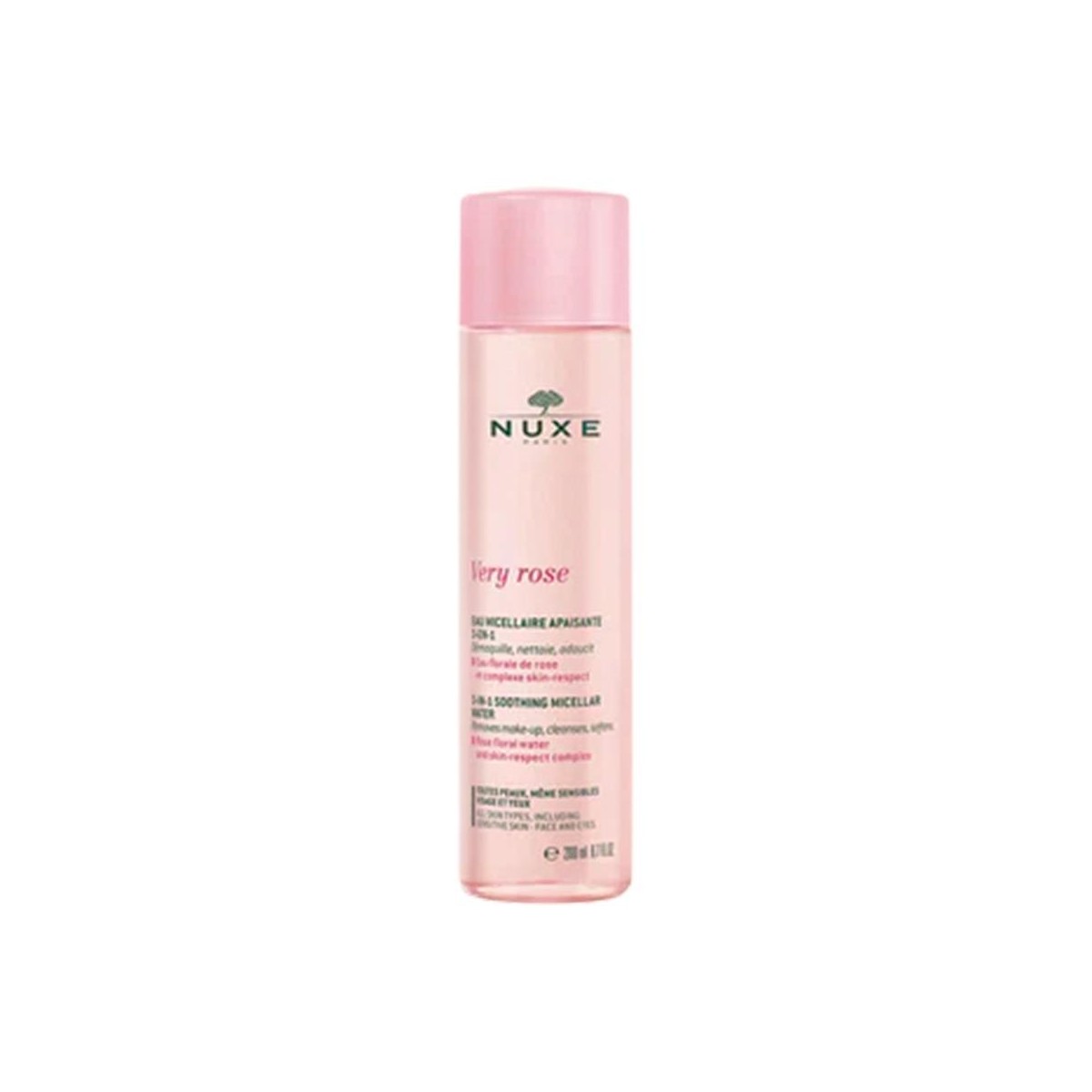 Nuxe Very Rose Agua Micelar Calmante 3En 1 400ml