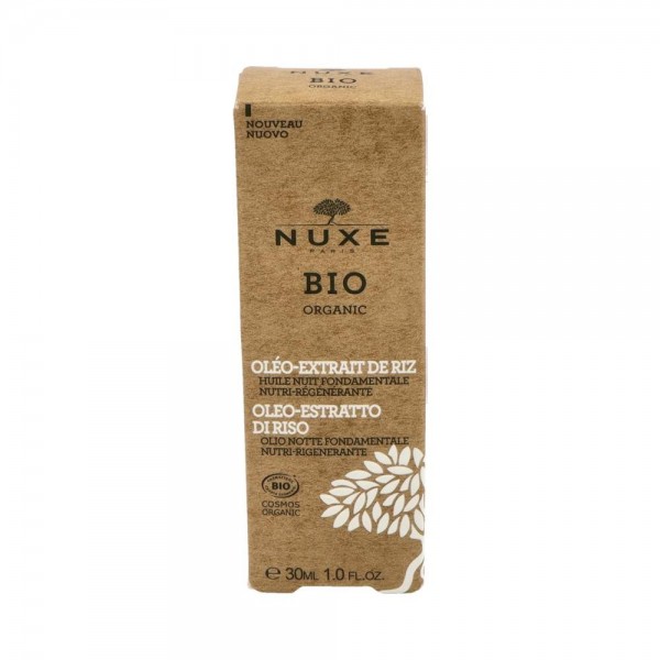 Nuxe Bio Arroz Aceite Noche Regenerante 30 Ml