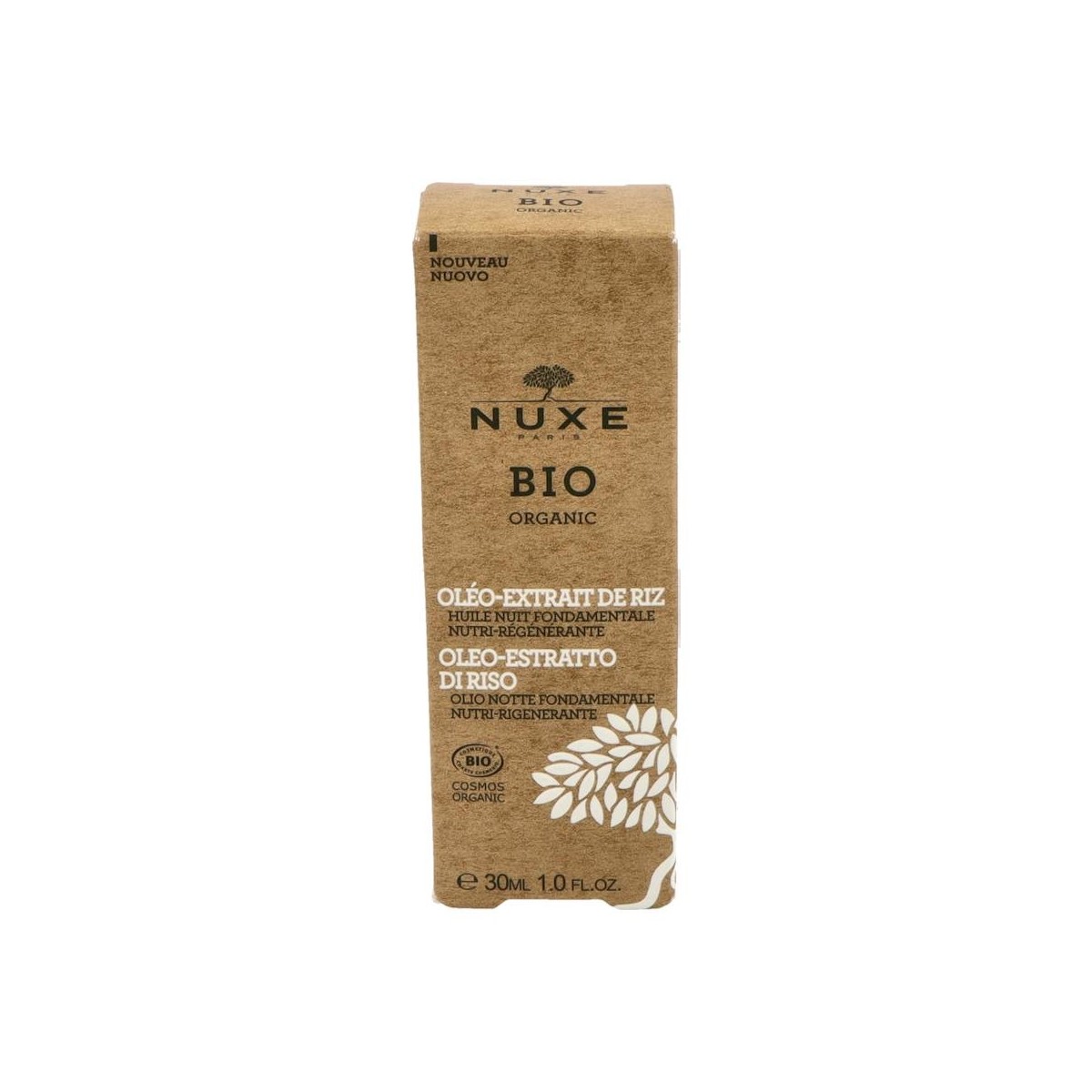 Nuxe Bio Arroz Aceite Noche Regenerante 30 Ml
