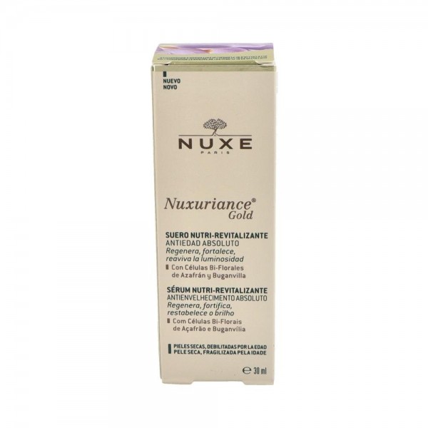 Nuxe Nuxuriance Gold Suero Nutri Revital Antiedad 30 Ml