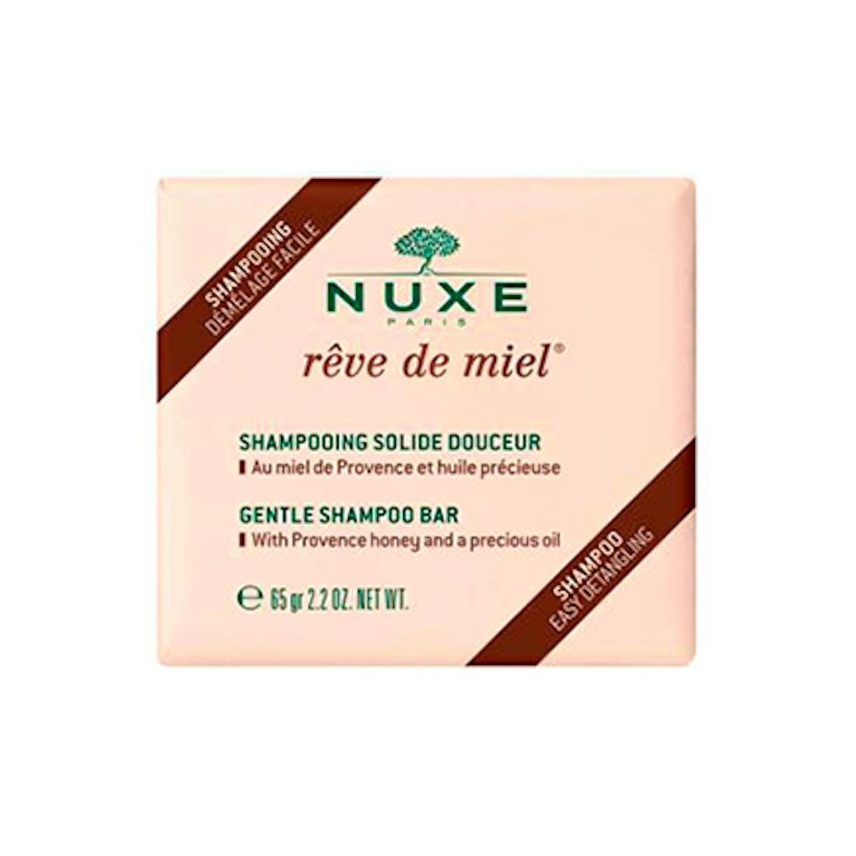 Nuxe Reve De Miel Champu Solido Suave 65 G