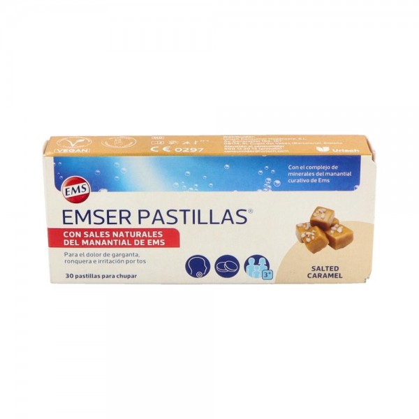 EMSER CARAMELO-SAL 30 PASTILLAS