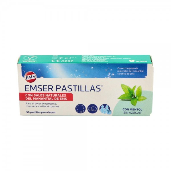 EMSER MENTOL 30 PASTILLAS