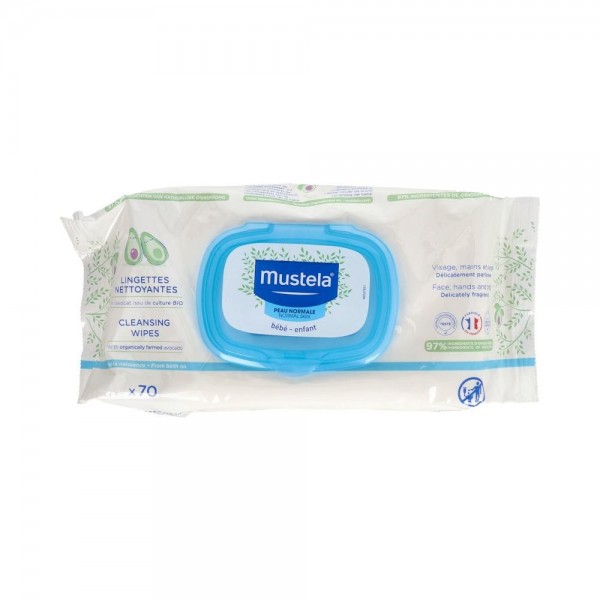 Mustela Toallitas Limpiadoras 70 Uds