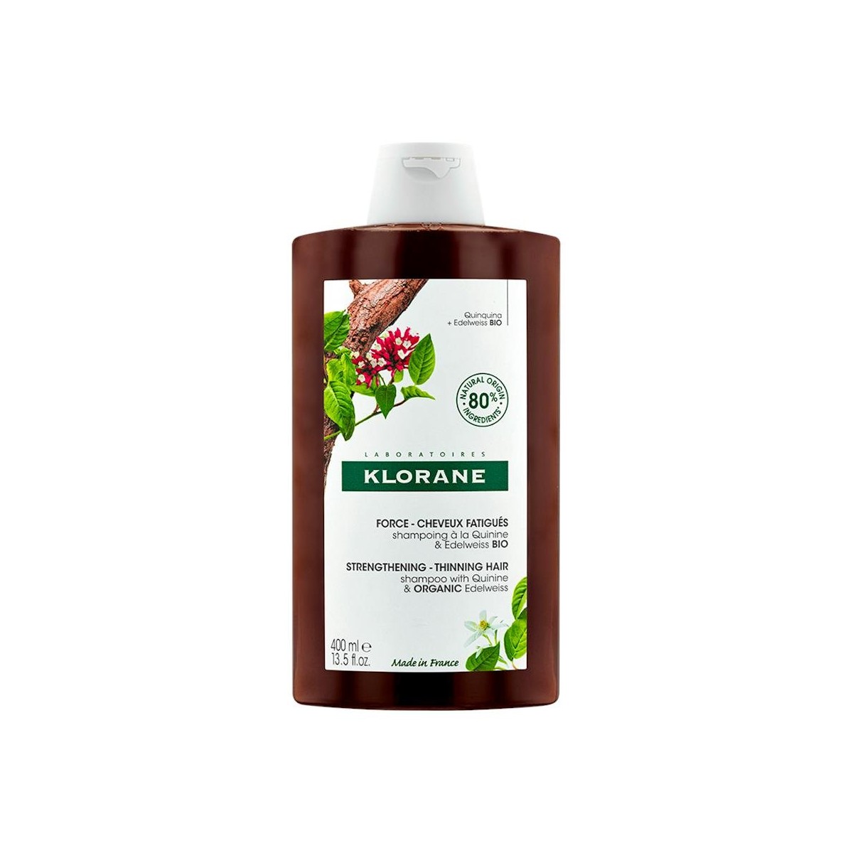 Klorane Champú Fortificante Caída, cabello...